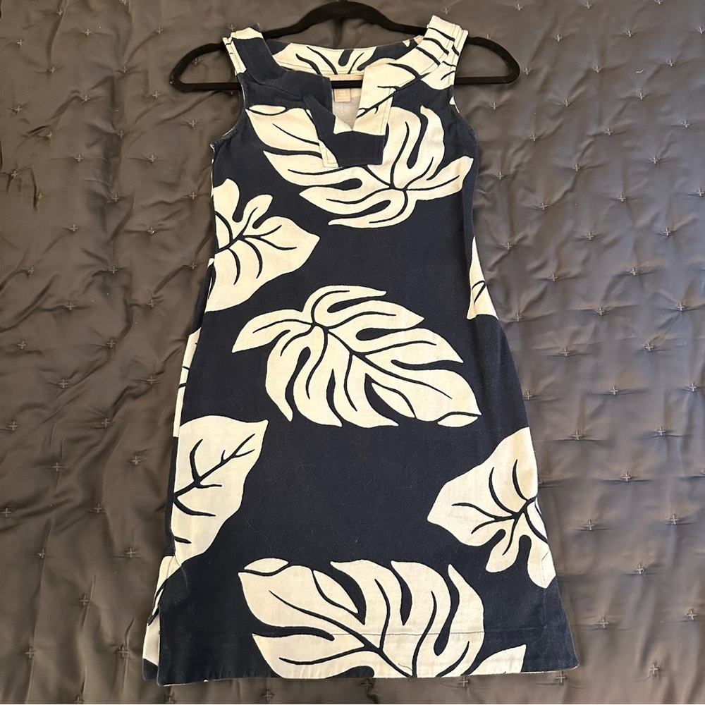 Banana republic monstera shift dress